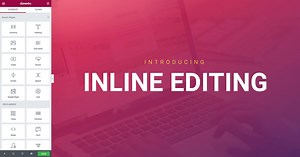 We've just released Elementor 1.8, with the much anticipated Inline Editing feature. | Elementor
