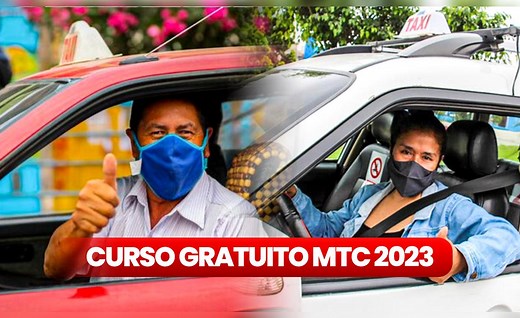 ¿Quieres reducir tus puntos negativos? El MTC te ofrece un curso gratuito: inscríbete así