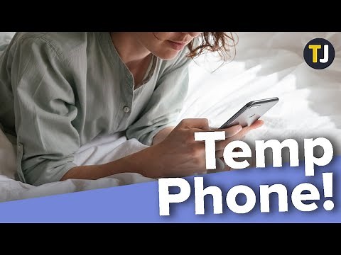 How to Get a Free Temporary Phone Number!