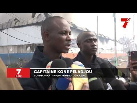 Bouaké : le supermarché China Town part en fumée