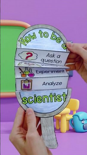 The scientific method for kids science lessons #thirdgrade #fourthgrade #interactivelearning