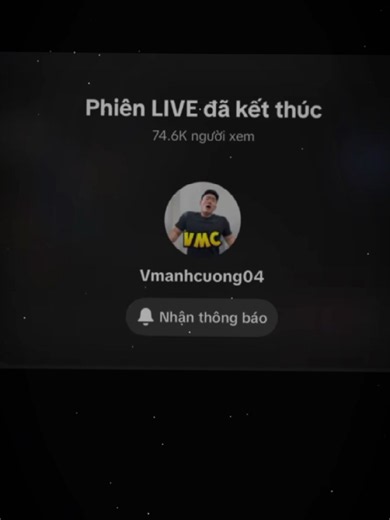đến cuối cùng vẫn ko đc xem live a lần nx ,hay trêu là tuất chứ xem như một người anh, cảm ơn a đã mang lại những tiếng cười cho mn , Tạm biệt và hẹn gặp lại a....😢 #mcuong #vmc #vumanhcuong #viral #xuhuong