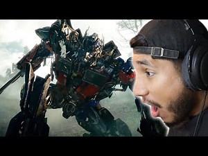 Optimus Prime VS Megatron, Starscream & Grindor Reaction