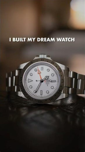 I built my dream watch using parts from AliExpress! #rolex #seikomod #explorer