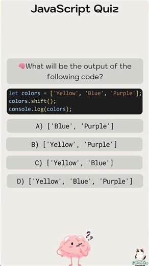 🧠Quiz: What will be the output of the following code?