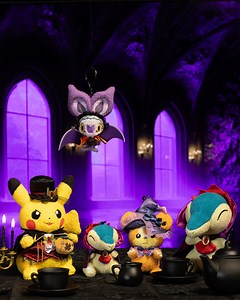 52K views · 507 reactions |  It's Halloween night and some Pokémon who have dressed up for trick-or-treating have unknowingly ended up at a spooky mansion far away from town... Get ready for spooky season with Ghost Chateau Poké Plush and Key Chains from Pokémon Center UK: https://pkmn.news/3Kjiz29 | Pokémon | Facebook