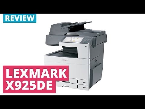 Lexmark X925de A3 Colour Multifunction Laser Printer