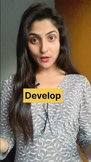 How to pronounce ‘develop’ #shorts #youtubeshorts #shortsvideo #english