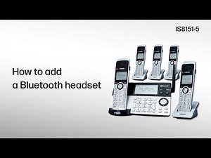 Add a Bluetooth headset - VTech IS8151-5