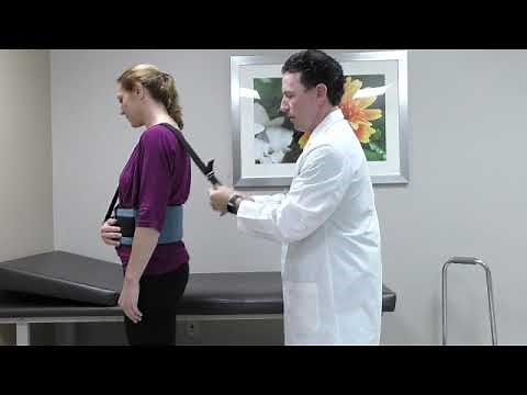 How to Use Shoulder Immobilizer