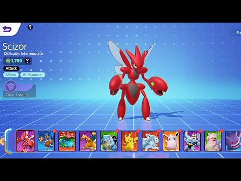 Pokemon UNITE: Scizor (All-Rounder) Gameplay