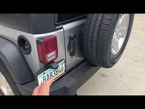 Jeep Wrangler - HOW TO OPEN TRUNK