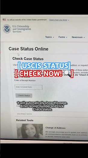 HOW TO CHECK YOUR USCIS CASE STATUS ONLINE (STEP-BY-STEP GUIDE) #USCISCaseStatus #uscis #visastatus