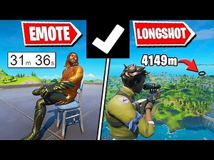I Tried to Break EVERY Fortnite RECORD