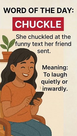CHUCKLE 😄 | Word of the Day | Boost Your English Vocabulary