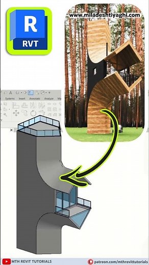 Revit Tutorial | Branch House #revit #architecture #bim