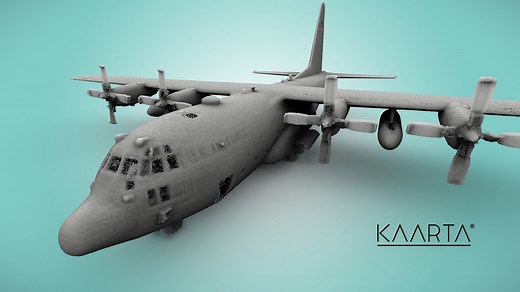 USAF C-130 Hercules - Download Free 3D model by Kaarta