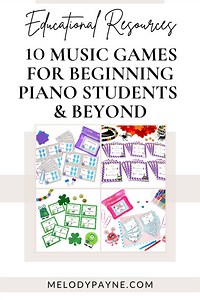 Bundle of 10 Exciting Music Card Games for Beginning Students and Beyond! - Melody Payne - Music for a Lifetime