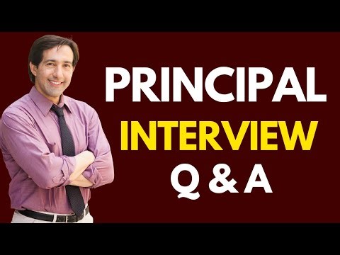 Top 25 Principal Interview Questions And Answers for 2025