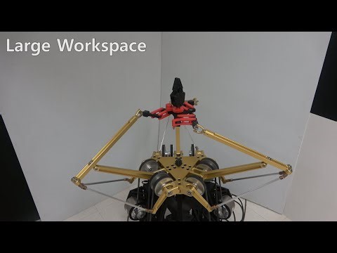Low-Impedance Sensorless Physical Human-Robot Interaction with a Parallel Robot