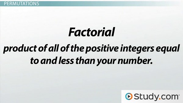 How to Calculate the Probability of Permutations