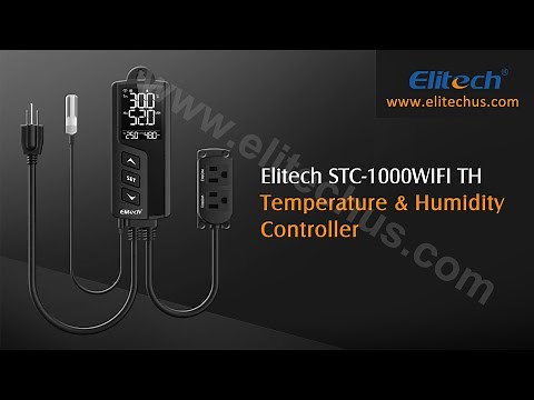 Elitech STC-1000 PRO TH/ STC-1000 WIFI TH Temperature and Humidity Controller
