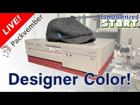 Pack-Mate 3987CD: This Packard Bell Has Red Designer Panels! #Packvember (Computerized Start™ Live)