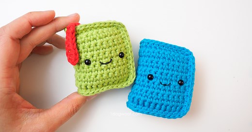 Amigurumi Book Crochet Pattern