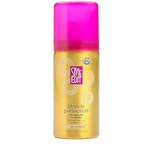 Root Touch Up Spray for Light Blonde Hair by Style Edit | Temporary Hair Color for Dark Roots, Highlights and Thinning Areas | 0.75 oz Travel Size