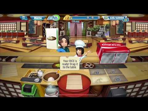 Cooking Fever – Sushi Restaurant Tutorial