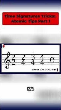 Understanding Time Signatures the EASY Way ✨ Part 1 🎵