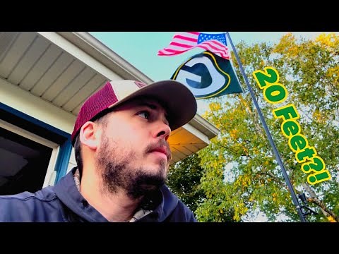 Step by step 20ft flagpole install: Toolbox Tales EP 9