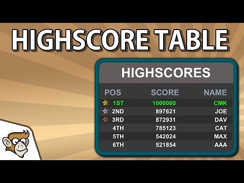High Score Table with Saving and Loading (Unity Tutorial for Beginners)