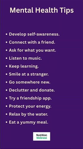 12 Mental Health Tips You Need to Know