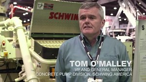Hear from Schwing America on why the Mack MHD is the perfect truck for their 32 meter concrete pump. #WOC2015 | Mack Trucks
