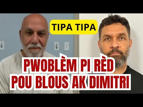 Falsh Dimitri Vorbe ak Reginald Boulos ra kou nan prizon nan Etazini Tipa Tipa