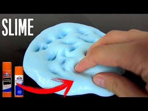 3 DIY Glue Stick Slime easy recipes