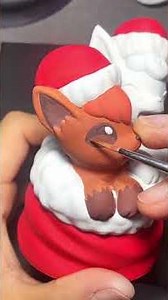 Christmas Alolan Vulpix! #pokemon #christmas #3dprinting