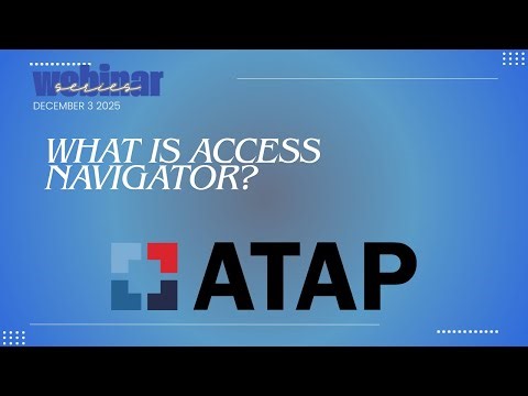 What is Access Navigator Webinar, December 3, 2025