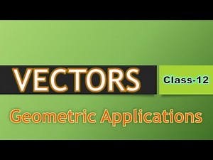 Applications of Vectors to Geometry/Vector geometry/Applying Vectors to Geometry