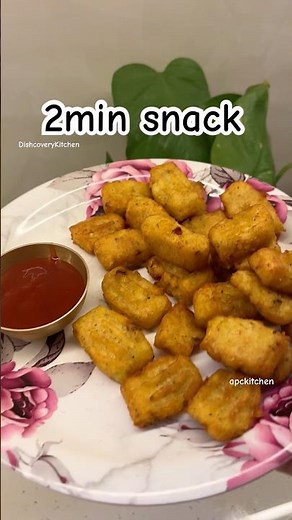 Try This Easy Evening Snack in Just 5 Mins! Crispy & Delicious 😍🍴