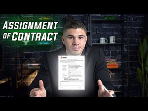 HOW TO FILL OUT AN ASSIGNMENT CONTRACT | Wholesaling Real Estate
