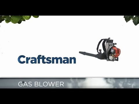 Make Quick Work of Leaf Removal with the Craftsman 32cc 4-Cycle Gas-Powered Backpack Leaf Blower