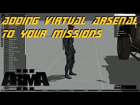 ARMA 3 Editor - Adding Virtual Arsenal to missions