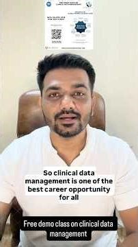 Free demo class on clinical data management