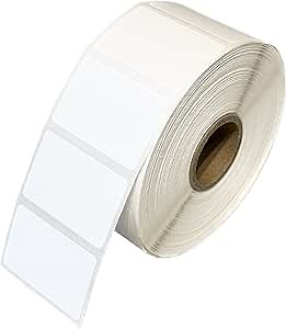 Three Dandelions Thermal Barcode Labels Compatible with Rollo, Zebra and Munbyn Direct Thermal Printer Labels, FBA Labels, Self Adhesive 1300 Thermal Labels per Roll (1 Rolls, 1½" X 1")