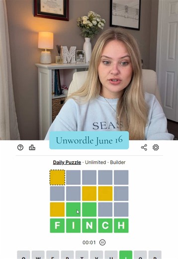 Unwordle June 16 — Unwordle puzzle walkthrough
