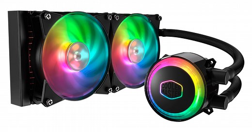 Cooler Master MasterLiquid ML240R RGB all-in-one liquid CPU cooler