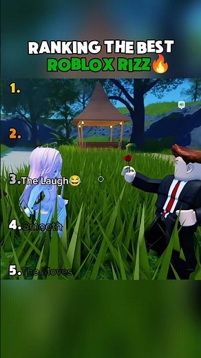 Ranking Roblox Rizz🔥 (Part 2) #roblox #ranking #shorts
