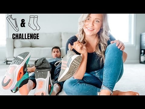 SHOES AND SOCKS CHALLENGE!!